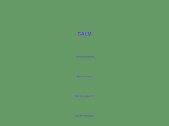 feels/calm screenshot
