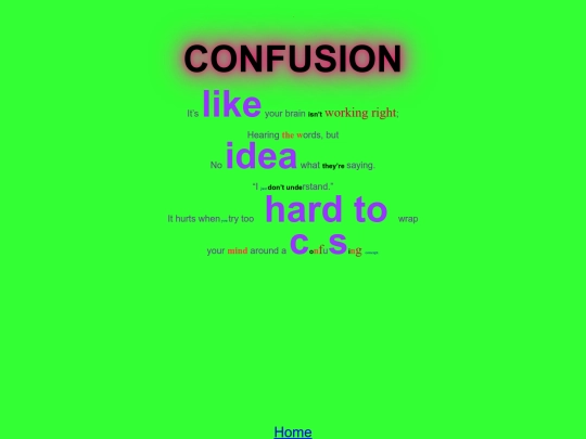 feels/confusion screenshot