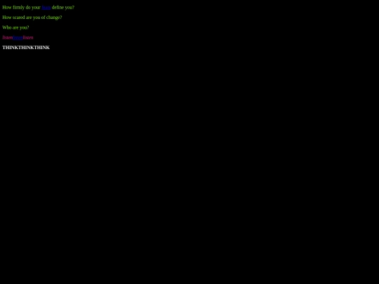 hyperlinkexperiment/fear screenshot