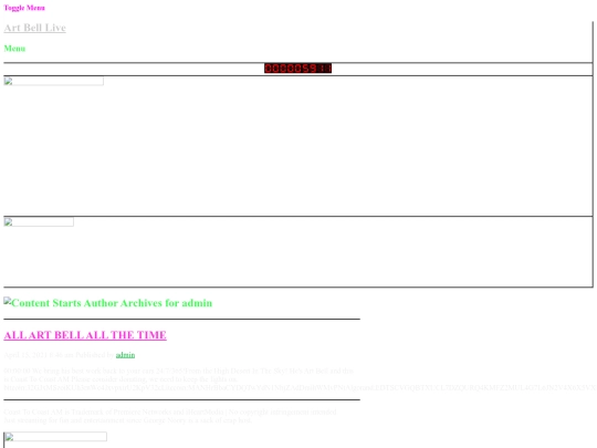 old/author/admin screenshot