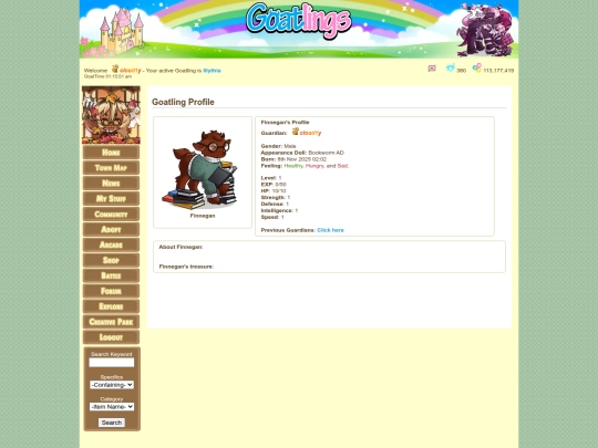 Finnegan screenshot