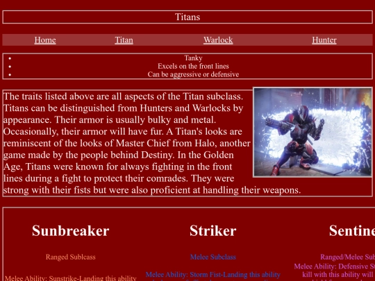 Titan screenshot