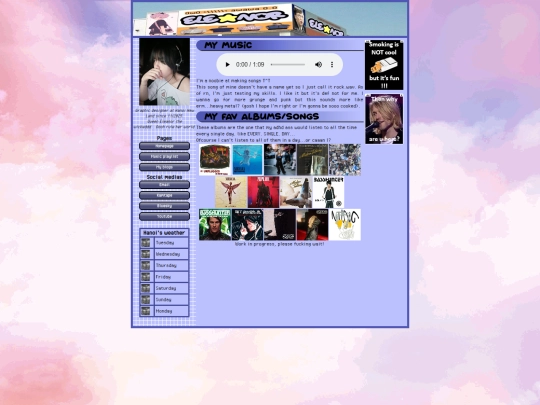music-playlist screenshot