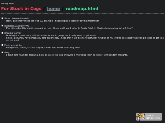 roadmap screenshot