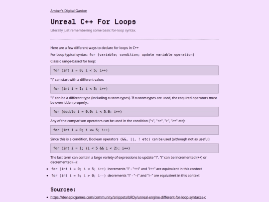 Unreal C++ For Loops screenshot