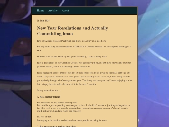 the weekly bloog/posts/2026-01-31-Weekly-Bloog-6:-NewYears-or-Something screenshot