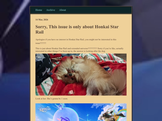 the weekly bloog/posts/2026-03-14-Weekly-Bloog-9:-This-Is-Only-About-Honkai-Star-Rail-Sorry screenshot