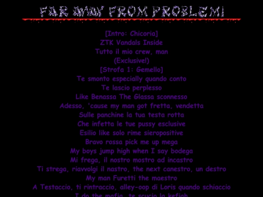 farawayfromproblemi screenshot