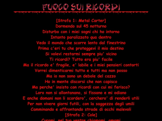 fuocosuiricordi3 screenshot
