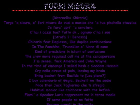 fuorimisura screenshot