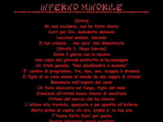 infernominorile screenshot