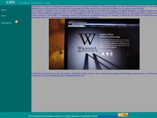 news/wikipedia screenshot