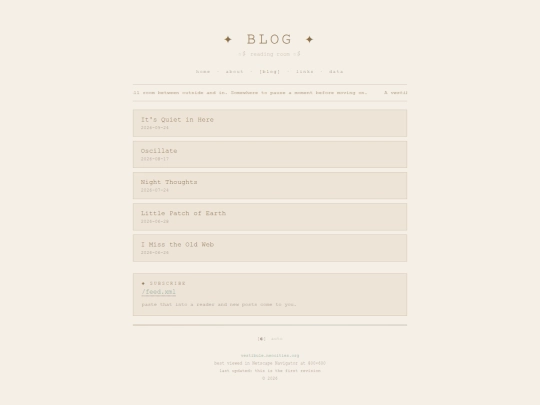 blog screenshot