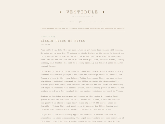 blog/little-patch-of-earth screenshot