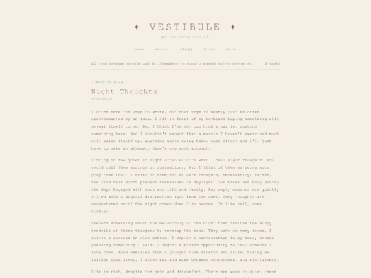 blog/night-thoughts screenshot
