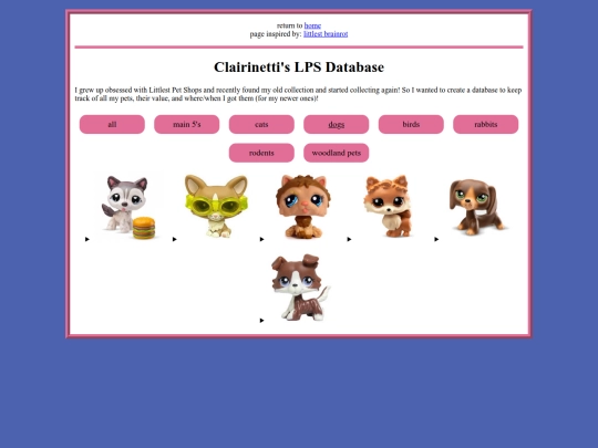 shrines/lps_pages/dogs screenshot