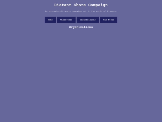 organizations screenshot
