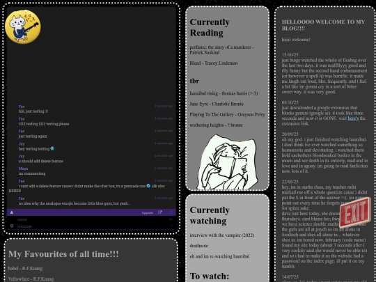 nav bar pages/blog screenshot
