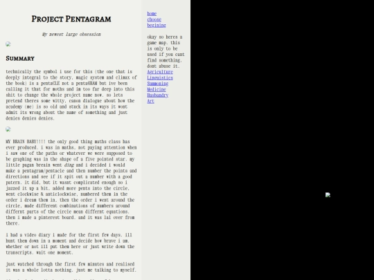 nav bar pages/projects/pentgame/pent screenshot