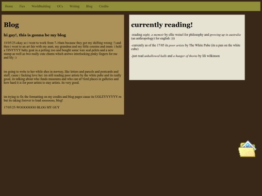 nav bar pages/site archive/gen 3/blog screenshot