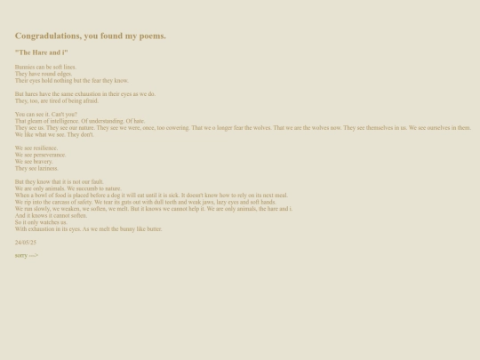 random other pages/poems screenshot