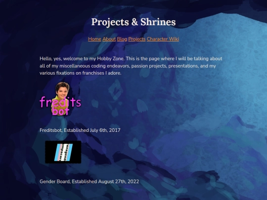 projects/projects screenshot