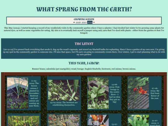 garden/cultivation/2024 screenshot