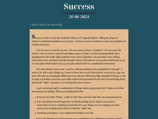 mutterings/words/260624-success screenshot