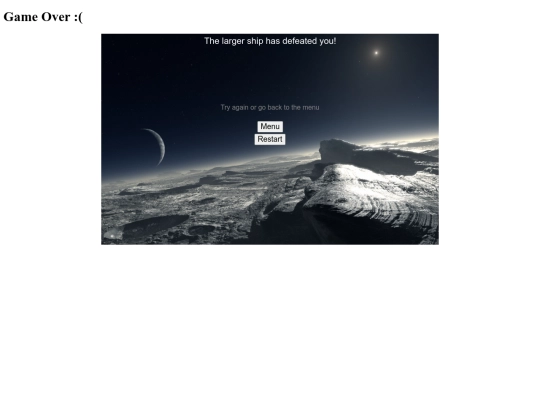 Games/Fish/gameover screenshot