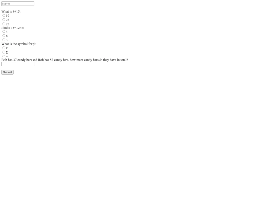 assignments/mathtest screenshot
