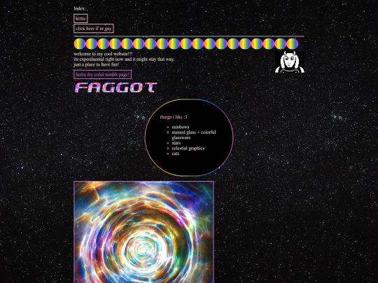 beginnings/firstpage screenshot