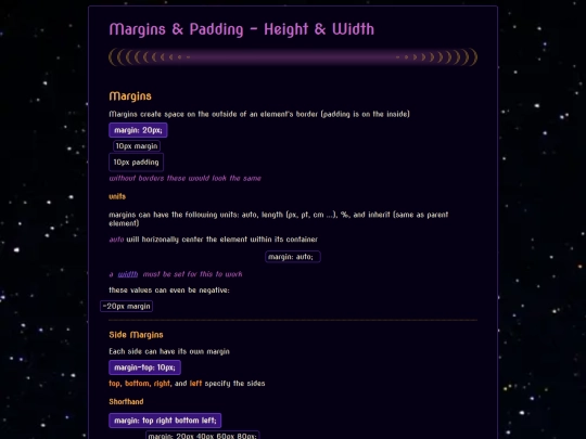 beginnings/paddingnotes screenshot