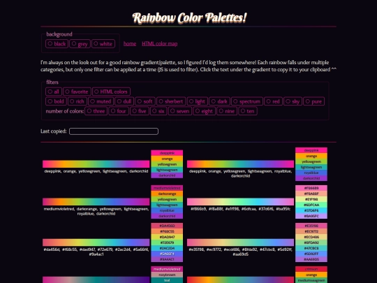 guides/rainbows screenshot