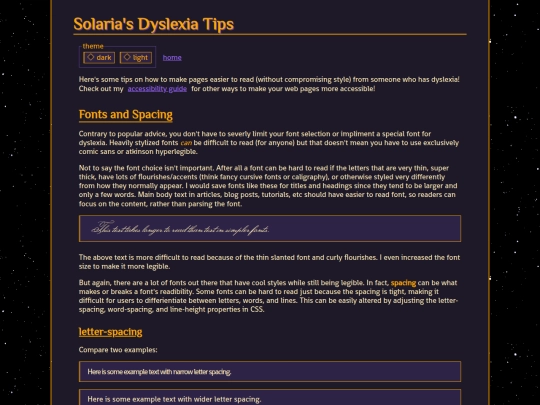 guides/readability screenshot