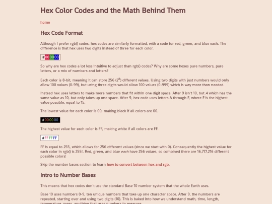 hexcodes screenshot
