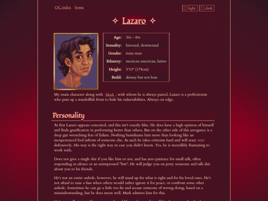 ocs/lazaro screenshot