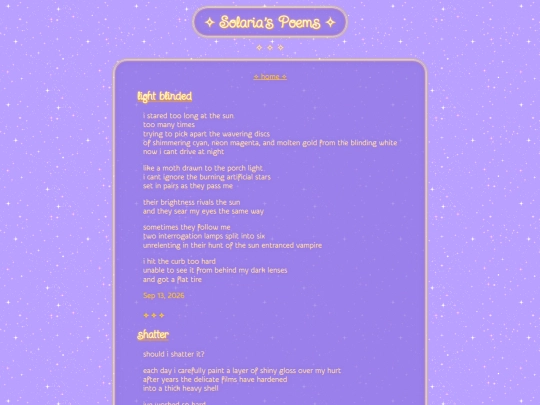 poems screenshot