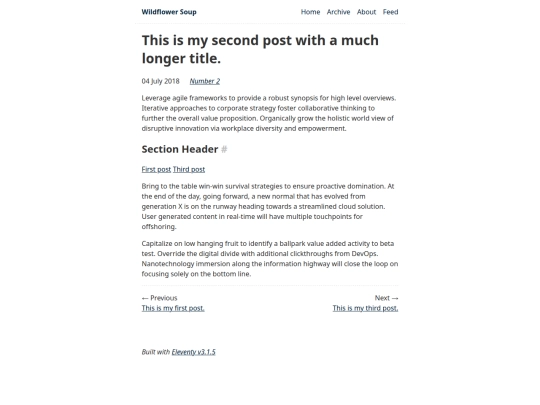 blog/secondpost screenshot