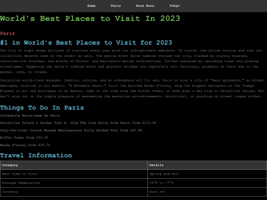 Paris screenshot