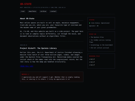index screenshot