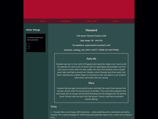 howard screenshot