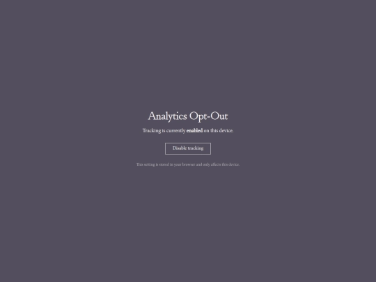 opt-out screenshot