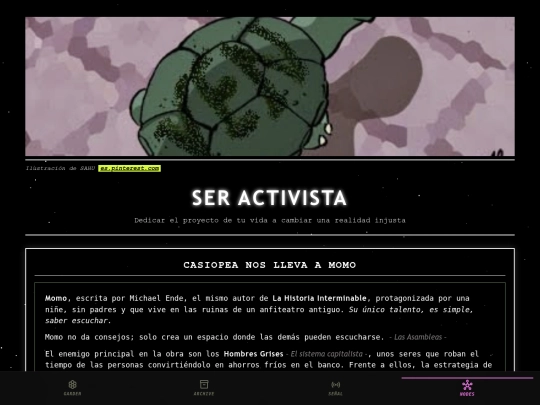 activismo screenshot
