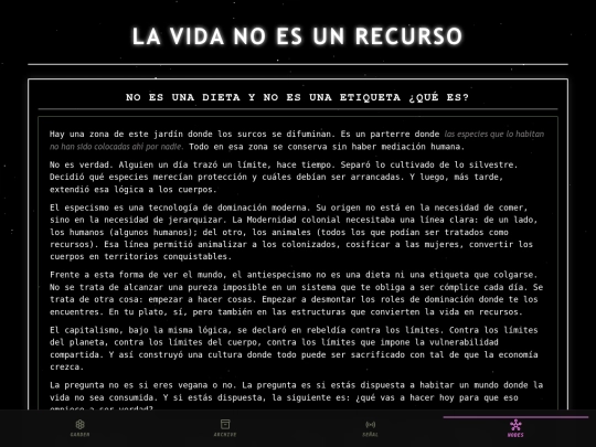anti-especismo screenshot