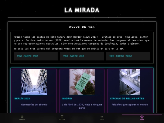 mirada screenshot