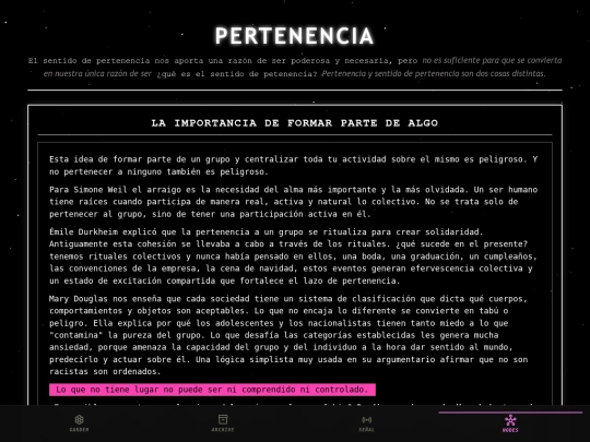 pertenencia screenshot