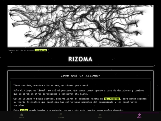 rizoma screenshot