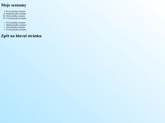 seznamy screenshot