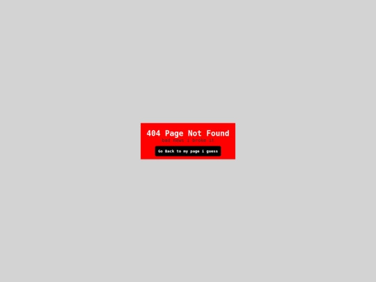 not_found screenshot