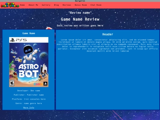 SuperParaWorld/reviews/reviewtemplate screenshot